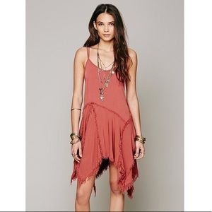 Free People Tattered Slip dress